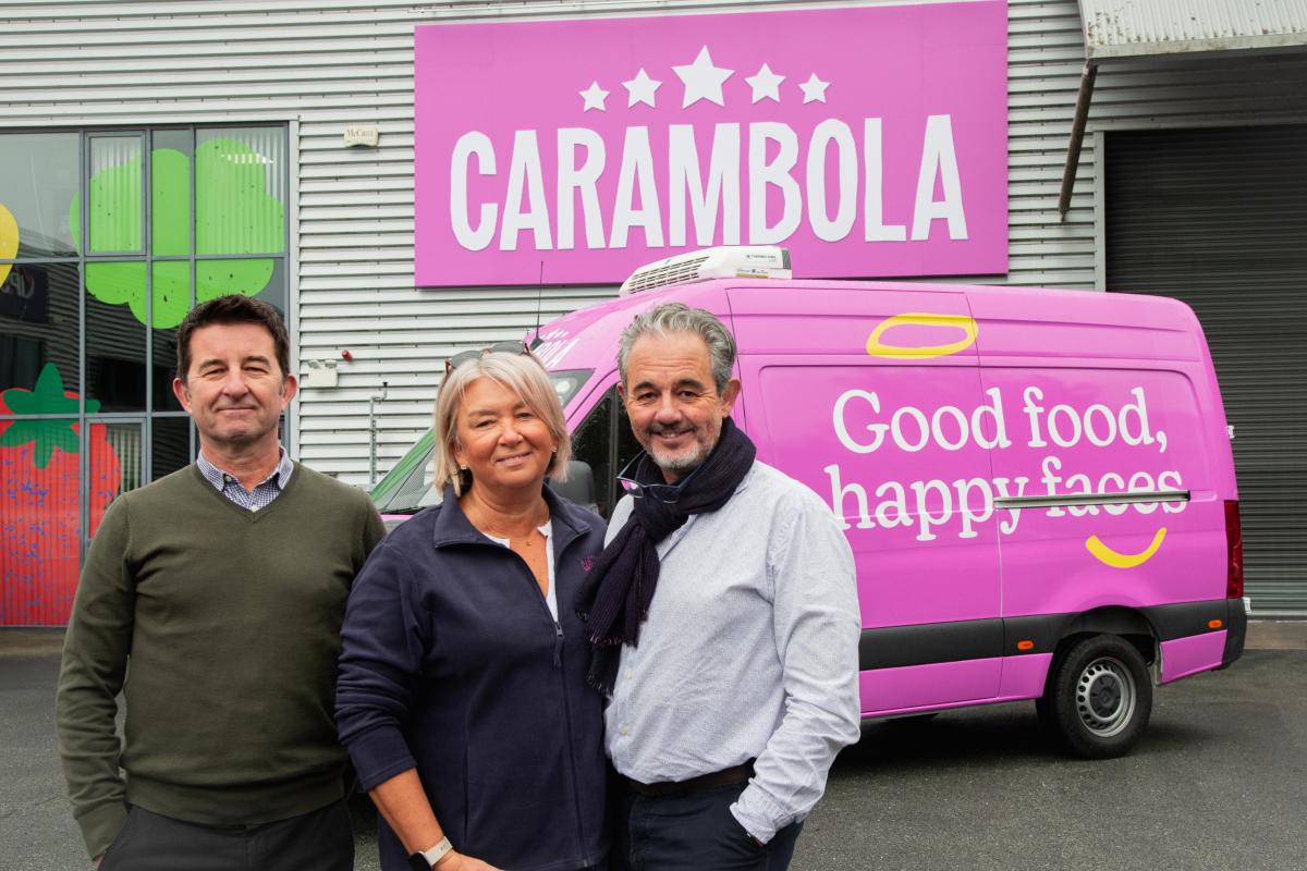 The Directors of Carambola outside HQ